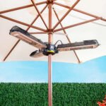 Chauffage de Parasol 650-1300-2000 W Noir – Image 5