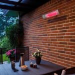 Chauffe-terrasse Mural 500-1000-1500 W, Argent – Image 3