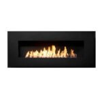 Icon Fires Nero 1450 Cheminée Murale - Noir