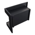 Cheminée d'Angle Bioéthanol 60 cm Côté Droit – Image 3