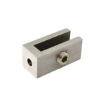 Supports CarrésAcier pour Verre de Sécurité