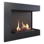 Cheminée d'Angle Bioéthanol 60 cm Côté Droit – Image 6