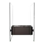 Cheminée de table noire au bioéthanol