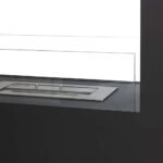 Grande Cheminée au Bioéthanol à Poser Noire – Image 5