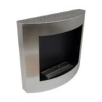 Cheminée Bio Murale en Acier Inoxydable – Image 3