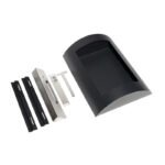 Ocean - Cheminée Bioéthanol Murale en Noir – Image 11