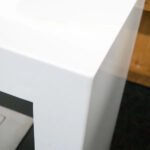 Grande cheminée au bioéthanol - Blanc – Image 8