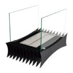 Cheminée avec des créates