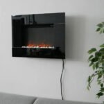 Raasay Cheminée Murale Électrique - Noir – Image 2