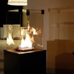 Deluxe Patio outdoor cheminée gaz - noir – Image 2