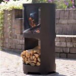 Buffalo - Brasero avec porte-bûche – Image 3