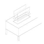 Cadre d'Encastrement 100 cm – Image 6