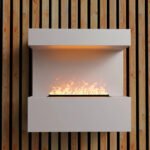 Late - Blanc - Cheminée Murale à Vapeur d'Eau – Image 7