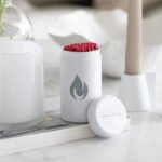 Support design pour allumettes – Blanc – Image 2