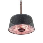 Chauffage terrasse suspendu Moderna Artix 2000W Noir – Image 9