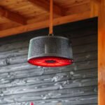 Chauffage terrasse suspendu Moderna Artix 2000W Noir – Image 8