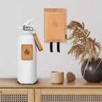 Couverture anti-feu - Marron clair – Image 2