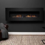 Icon Fires Nero 1750 Cheminée Murale - Noir – Image 3
