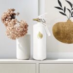 Extincteur Blanc 2 kg - Logo Doré – Image 5