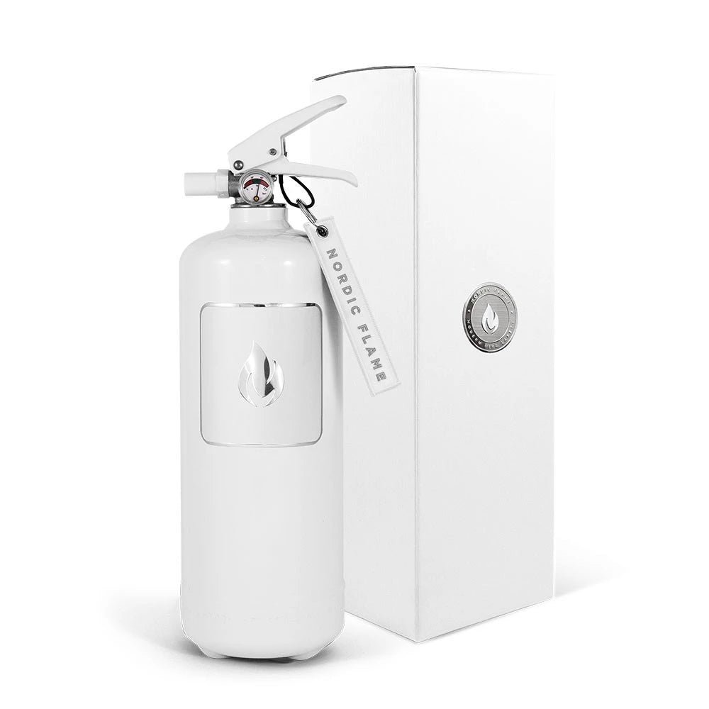 Extincteur Blanc 2 kg - Classique – Image 2