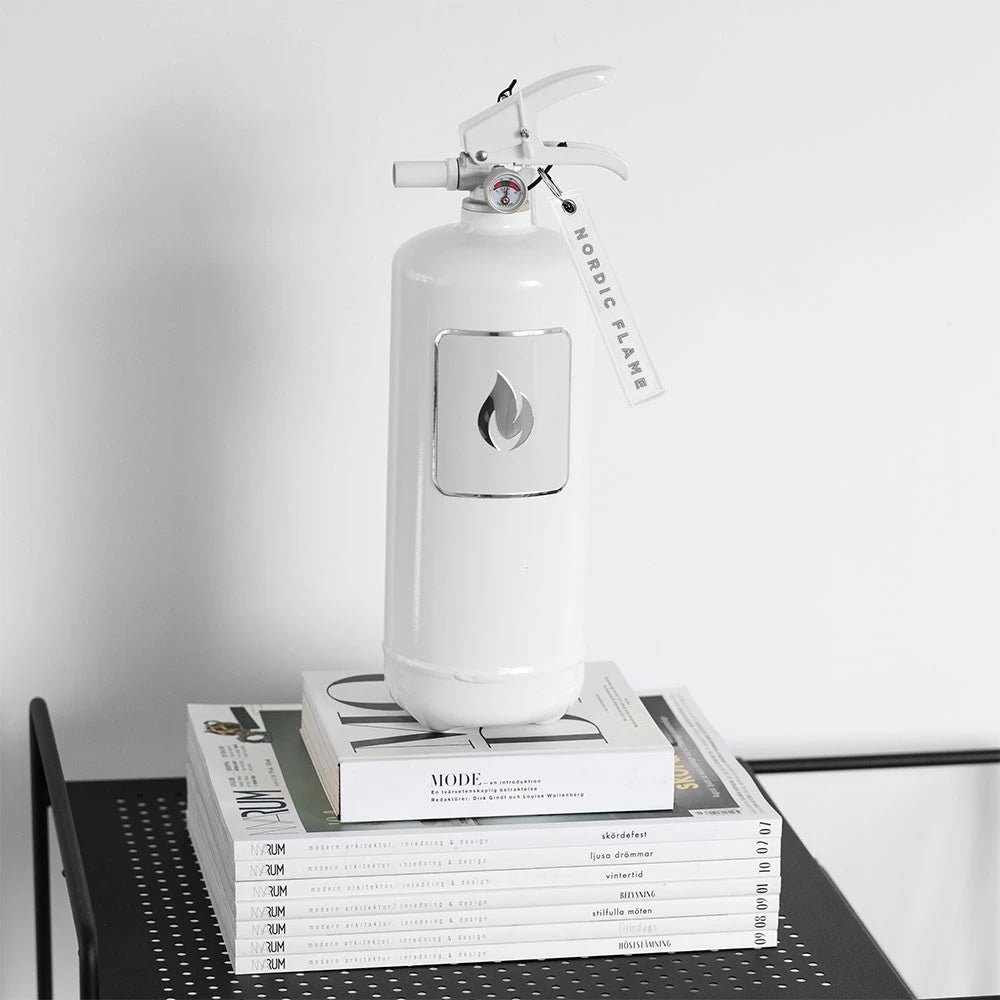 Extincteur Blanc 2 kg - Classique – Image 3