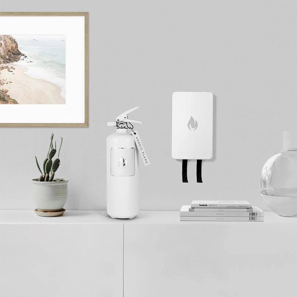 Extincteur Blanc 2 kg - Classique – Image 4