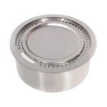 Bassin de feu extérieur rond - 5 litres