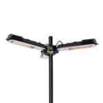 Chauffage terrasse électrique parasol 2000W