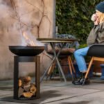 Brasero Arizone avec rangement pour le bois – Image 6