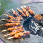 Brasero Onyx Ø60 avec grill et rangement pour bois – Image 7
