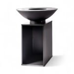Brasero Onyx Ø80 avec grill et rangement pour bois – Image 8