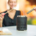 Brasero de table Volcano pour pellets et bois – Noir (Small) – Image 11