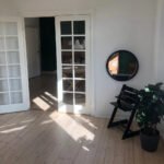 Cheminée au Bioéthanol Murale Ronde Noire – Image 2