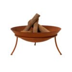 Tulsa - Brasero en acier corten