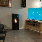 Poêle au Bioéthanol Richmond avec Paroi Arrière Plate – Image 4