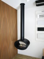 Cheminée Bioéthanol Suspendue Noire Toronto – Image 10