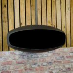 Cheminée Bioéthanol Suspendue Noire UFO-60 – Image 2