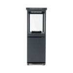 Marino Original - Cheminée Gaz Grise Matte – Image 3