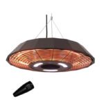 Chauffe-terrasse Ufo à suspendre 2000 W, GT, Ø45 cm – Image 2