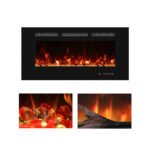 Titanite 91 cm - Cheminée murale et encastrable – Image 2