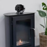 Ventilateur de poêle à chaleur noire – 6 lames | Acier – Image 2