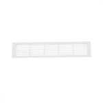 Grille de ventilation blanche - 50 x 10 cm - 214 cmÂ² – Image 3