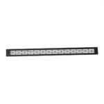Grille de Ventilation Noire 80x6,5 cm - 210cm² – Image 2