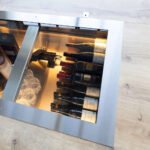 Cave à vin avec porte – Plus de 50 bouteilles – Image 5