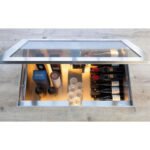 Cave à vin avec porte – Plus de 50 bouteilles – Image 2