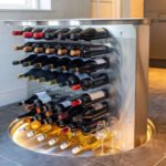Cave à vin ronde à élévation automatique – 108 bouteilles – Image 4