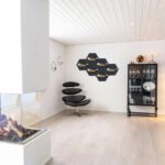 Casier à vin pour 1 bouteille sur panneau acoustique – Image 6