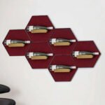 Casier à vin pour 1 bouteille sur panneau acoustique – Image 5