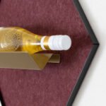 Casier à vin pour 1 bouteille sur panneau acoustique – Image 4