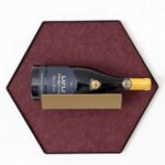Casier à vin pour 1 bouteille sur panneau acoustique – Image 3